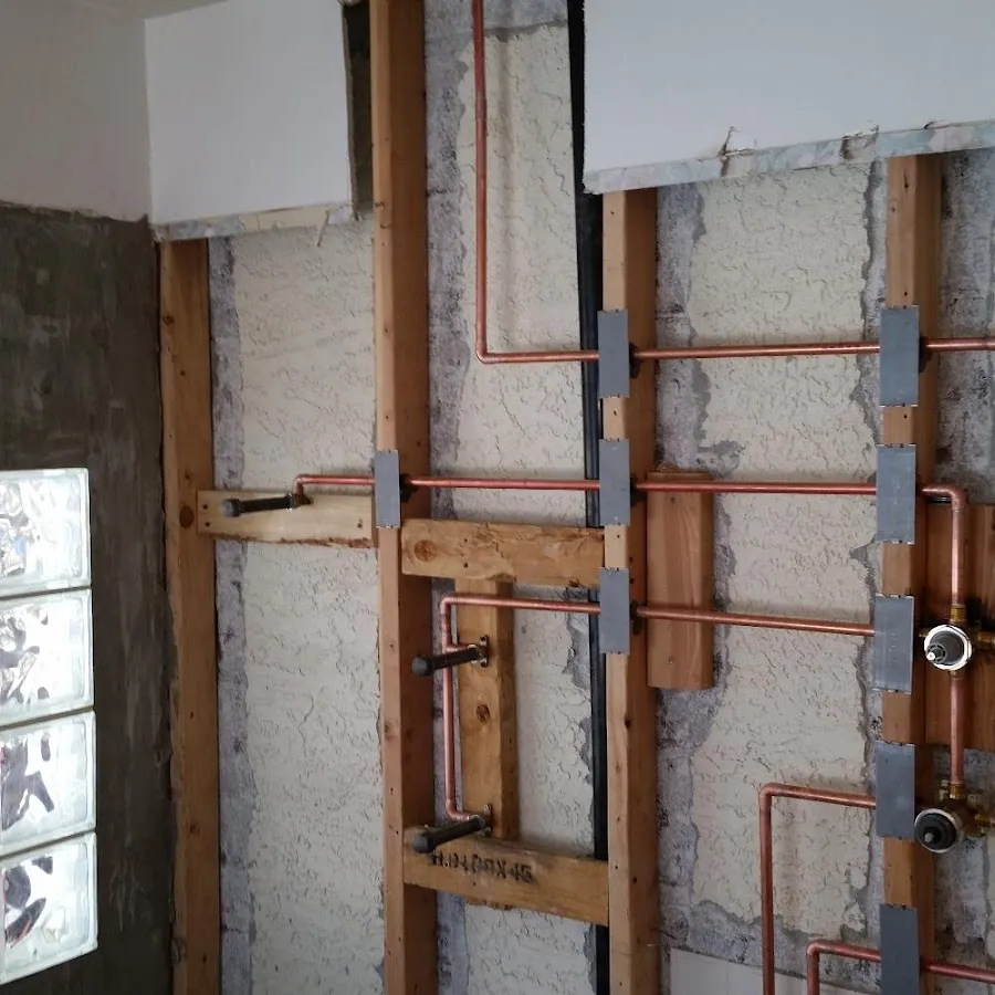 Copper pipe installation for Repiping in Huntington